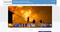Desktop Screenshot of prescom.fr